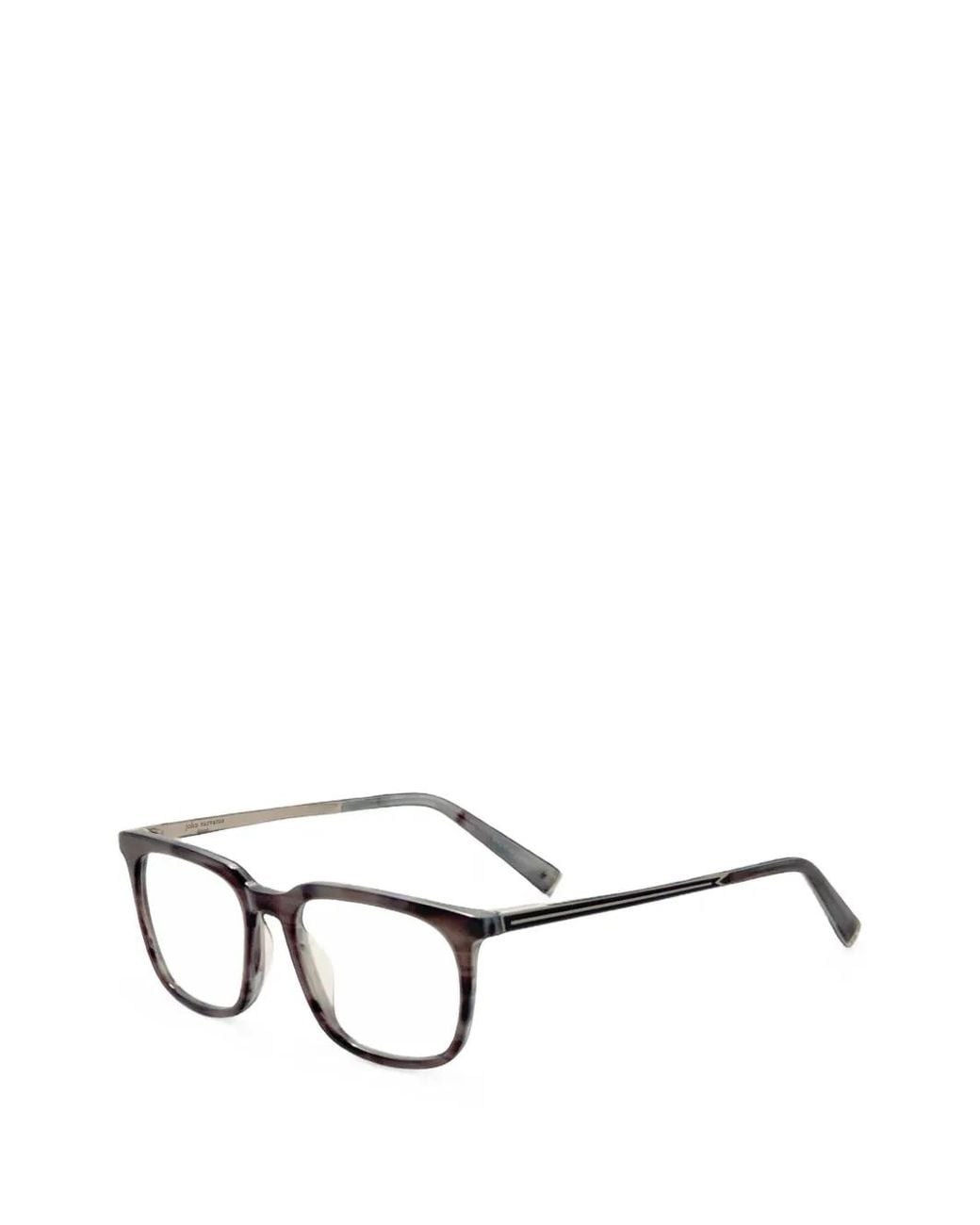 John Varvatos Brille Mit Eckigem Gestell in White für Herren