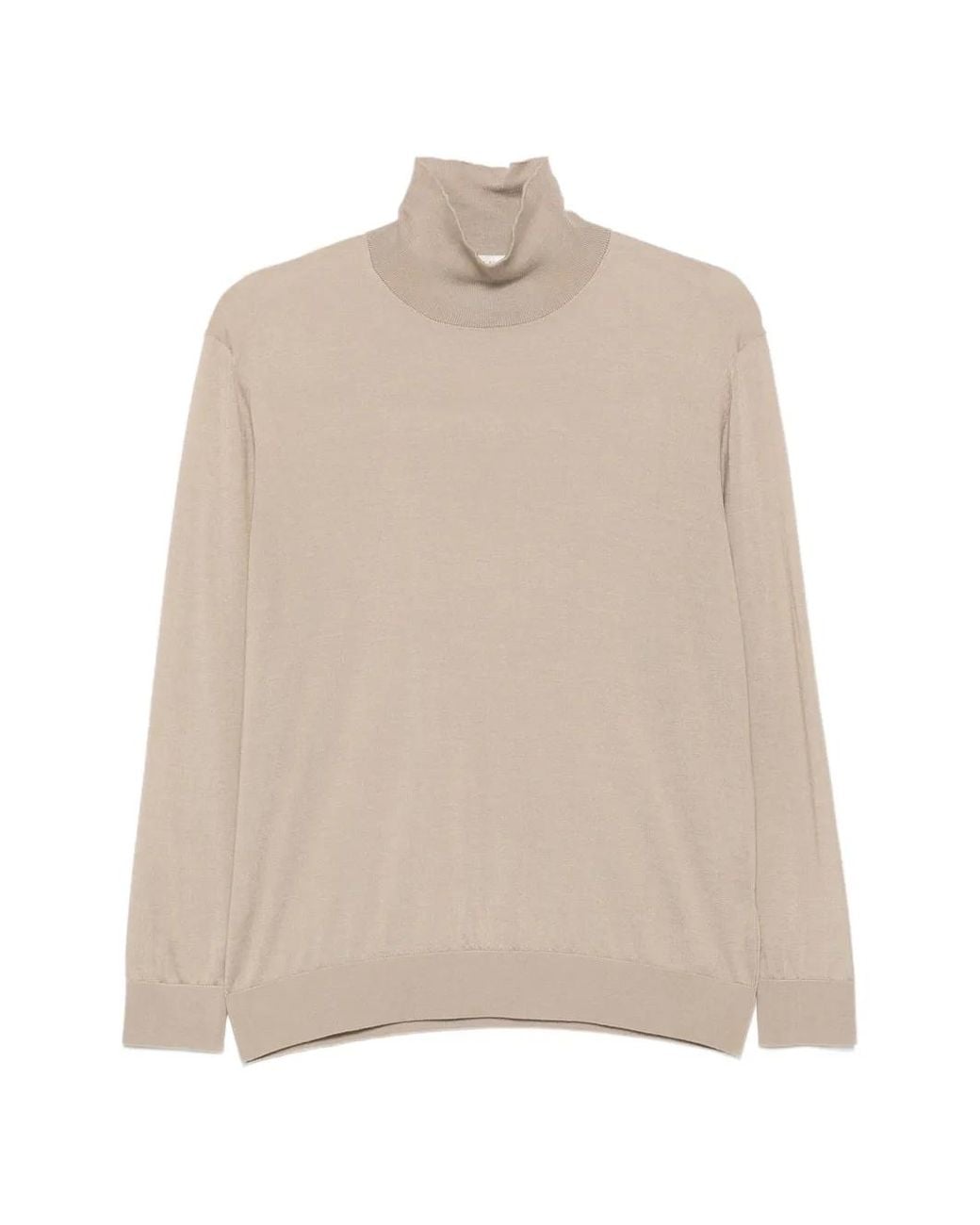 The Row Natural Orly High-Neck Sweater