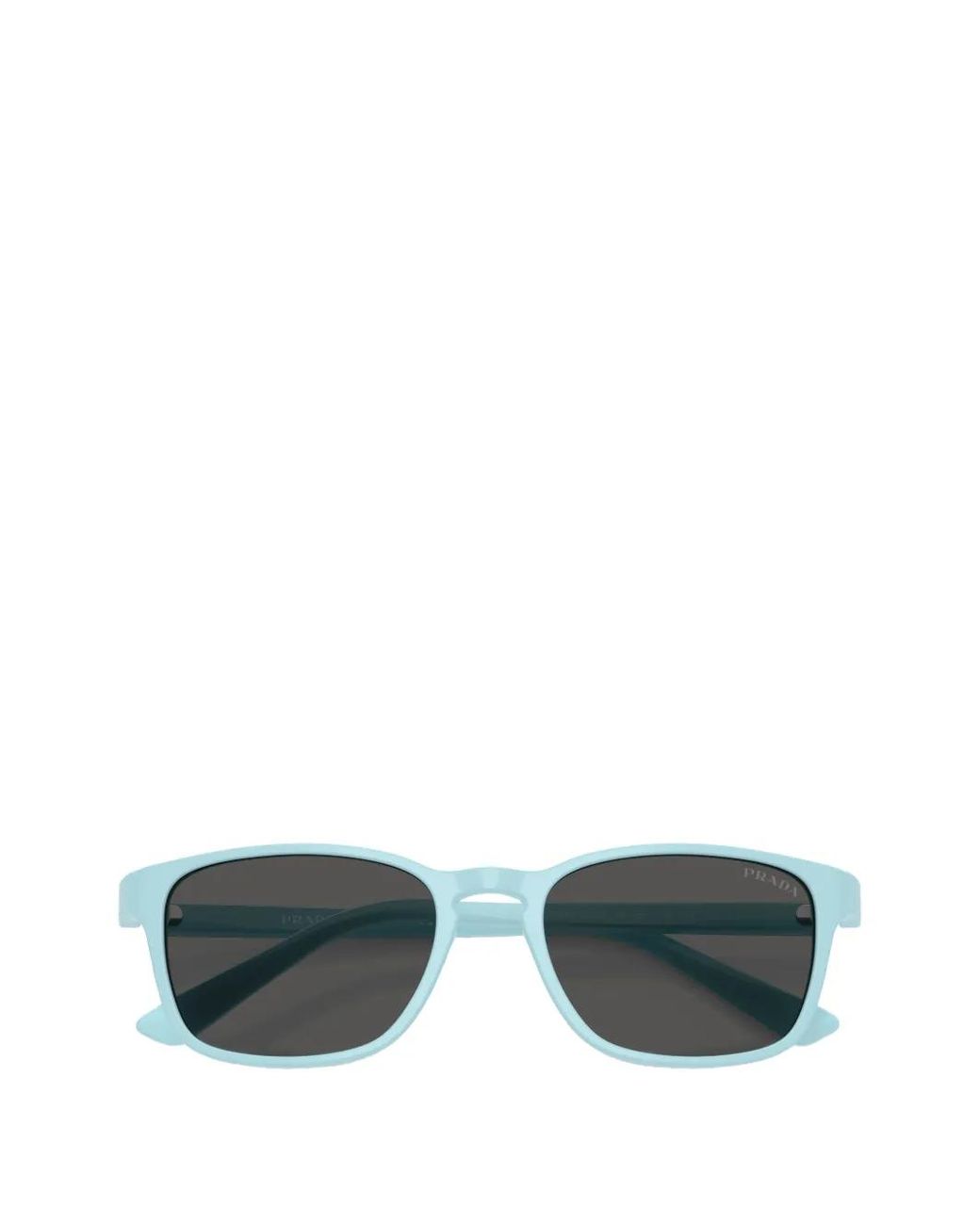 Prada Gray Square-Frame Sunglasses