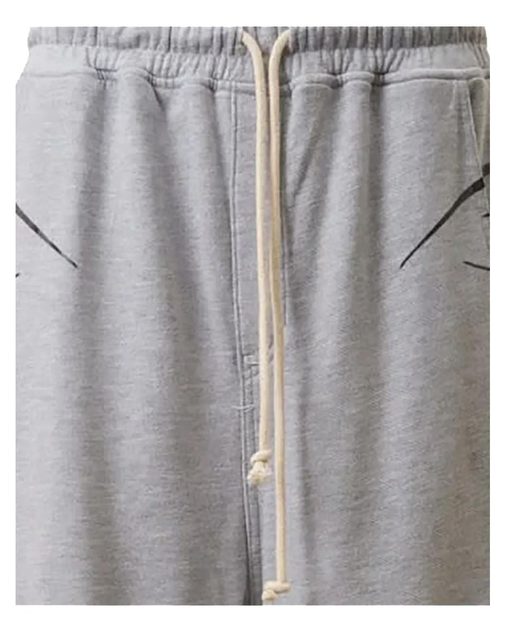 HELLSTAR Gray Flame-Print Track Pants for men