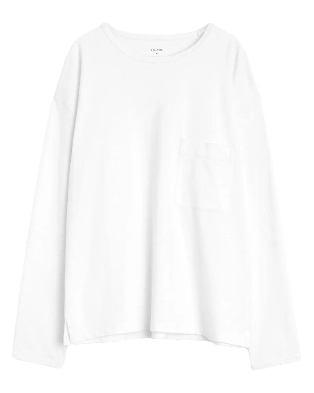 Lemaire White Long Sleeve T-Shirts for men