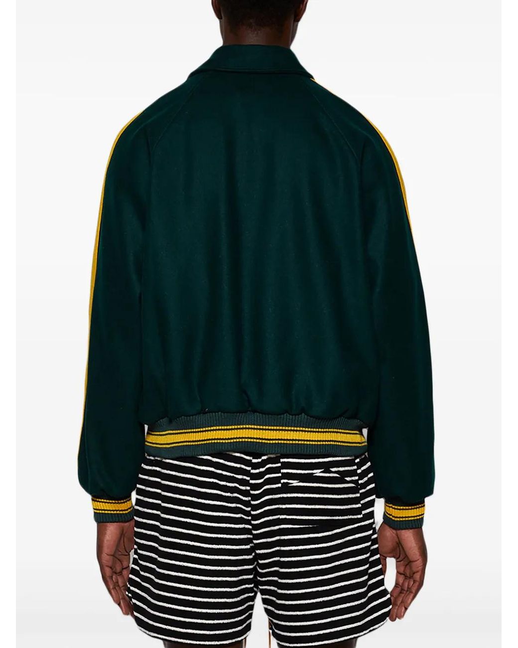 Veste Bomber Varsity Rhude pour homme en coloris Black