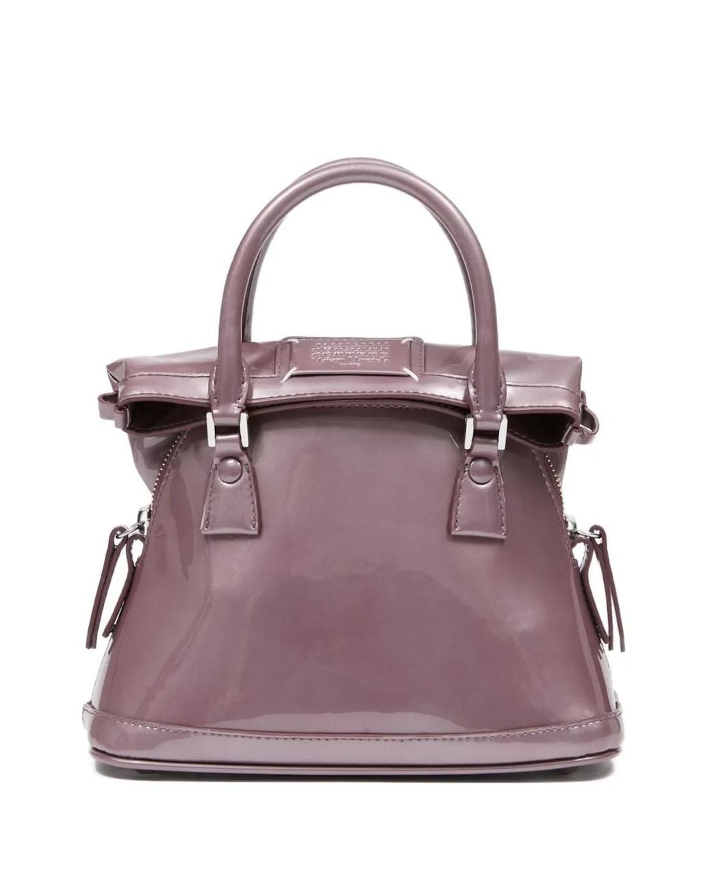 Maison Margiela Purple Mini 5Ac Tote Bag