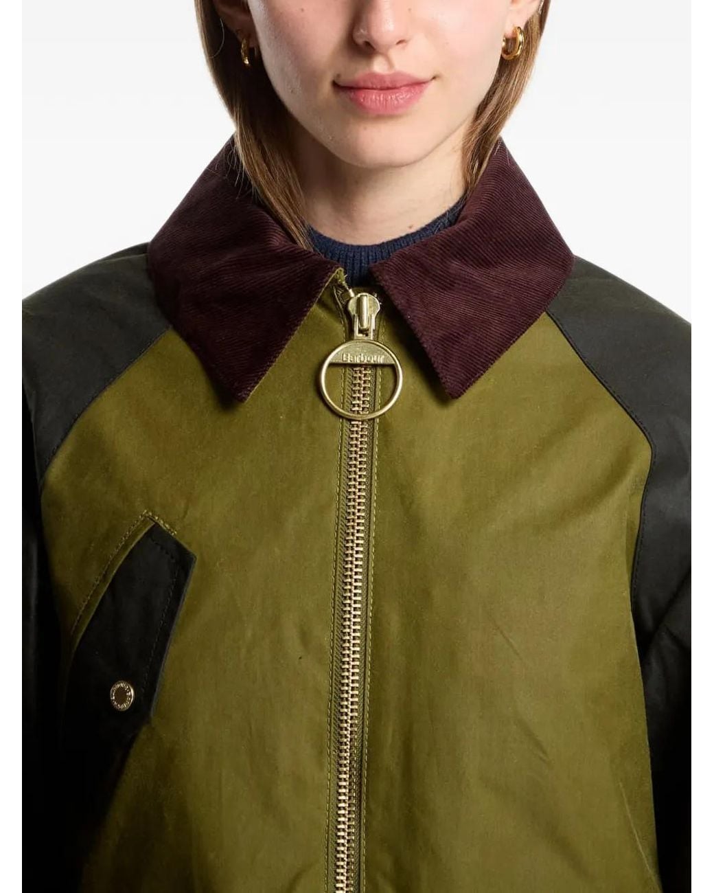 Barbour Green Treeton Waxed Jacket