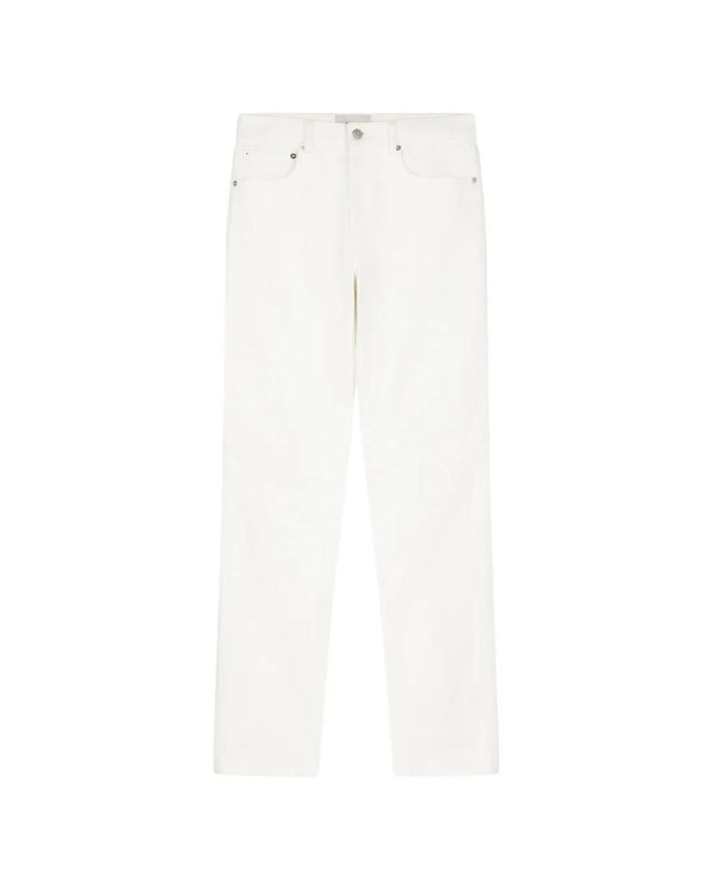 Coperni White Five-Pockets Tapered Jeans
