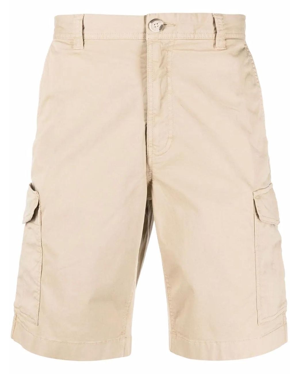 Woolrich Cargo Shorts in het Natural voor heren