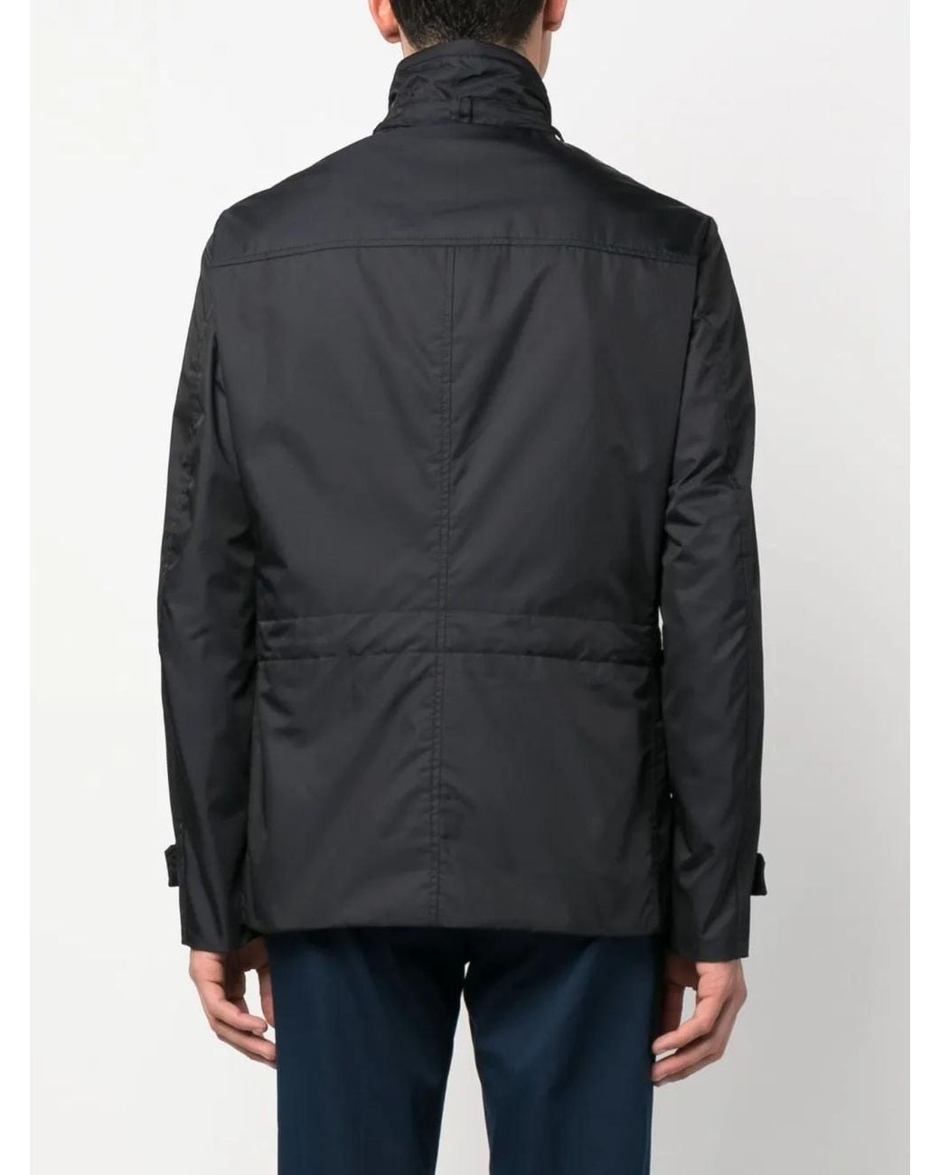 Moorer Wattierte Nabucco-Km Jacke in Black für Herren