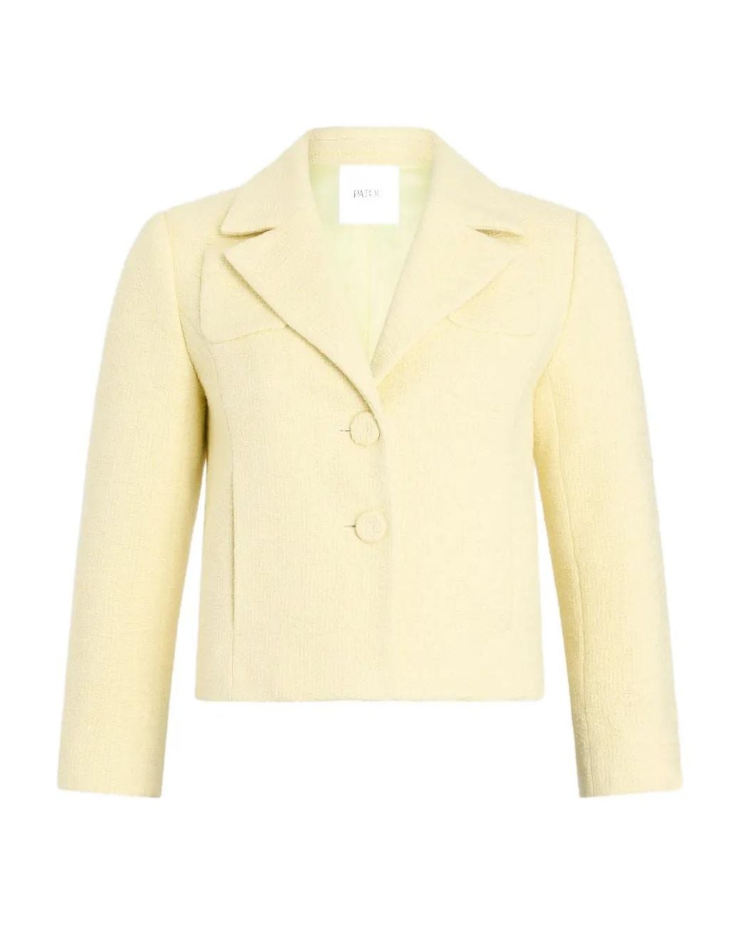 Chaqueta De Vestir Con Botones Patou de color Natural