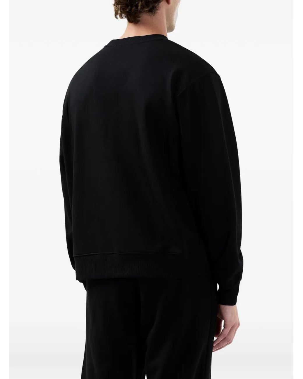Gcds Black Logo-Band Sweatshirt for men