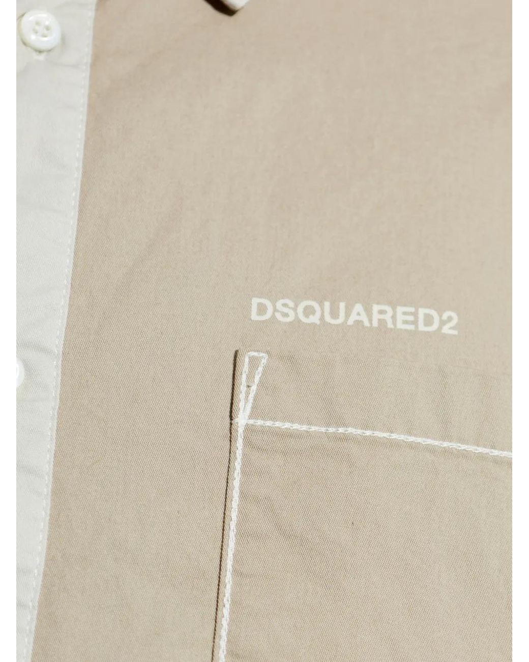 DSquared² White Chemise À Poche Poitrine for men