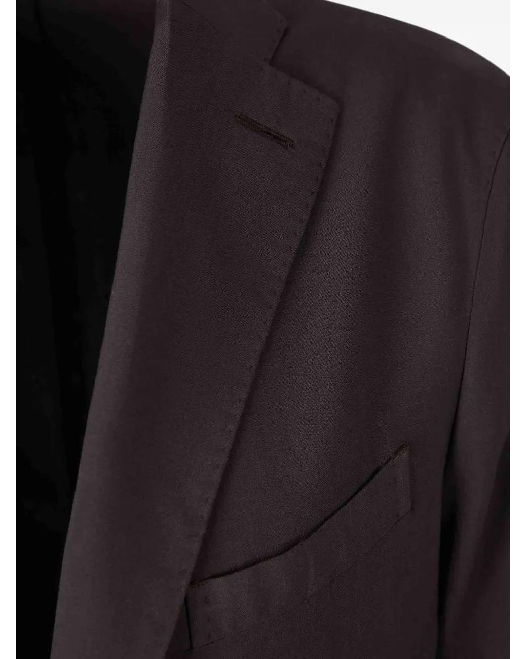 Boglioli Black Single-Breasted Notch-Lapel Jacket for men