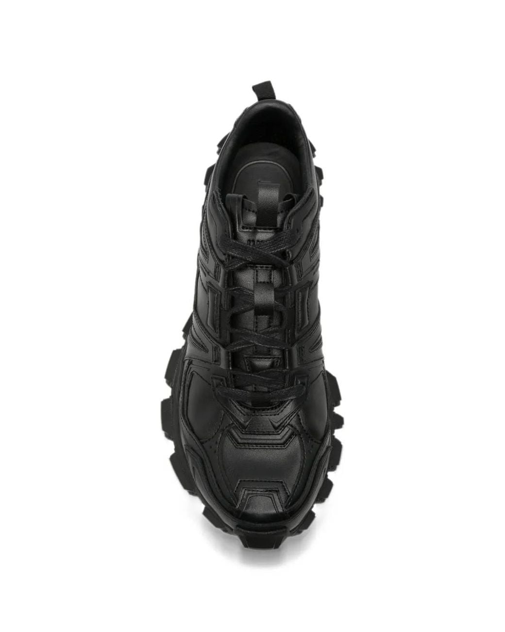 Juun.J Black Lace-Up Sneakers for men
