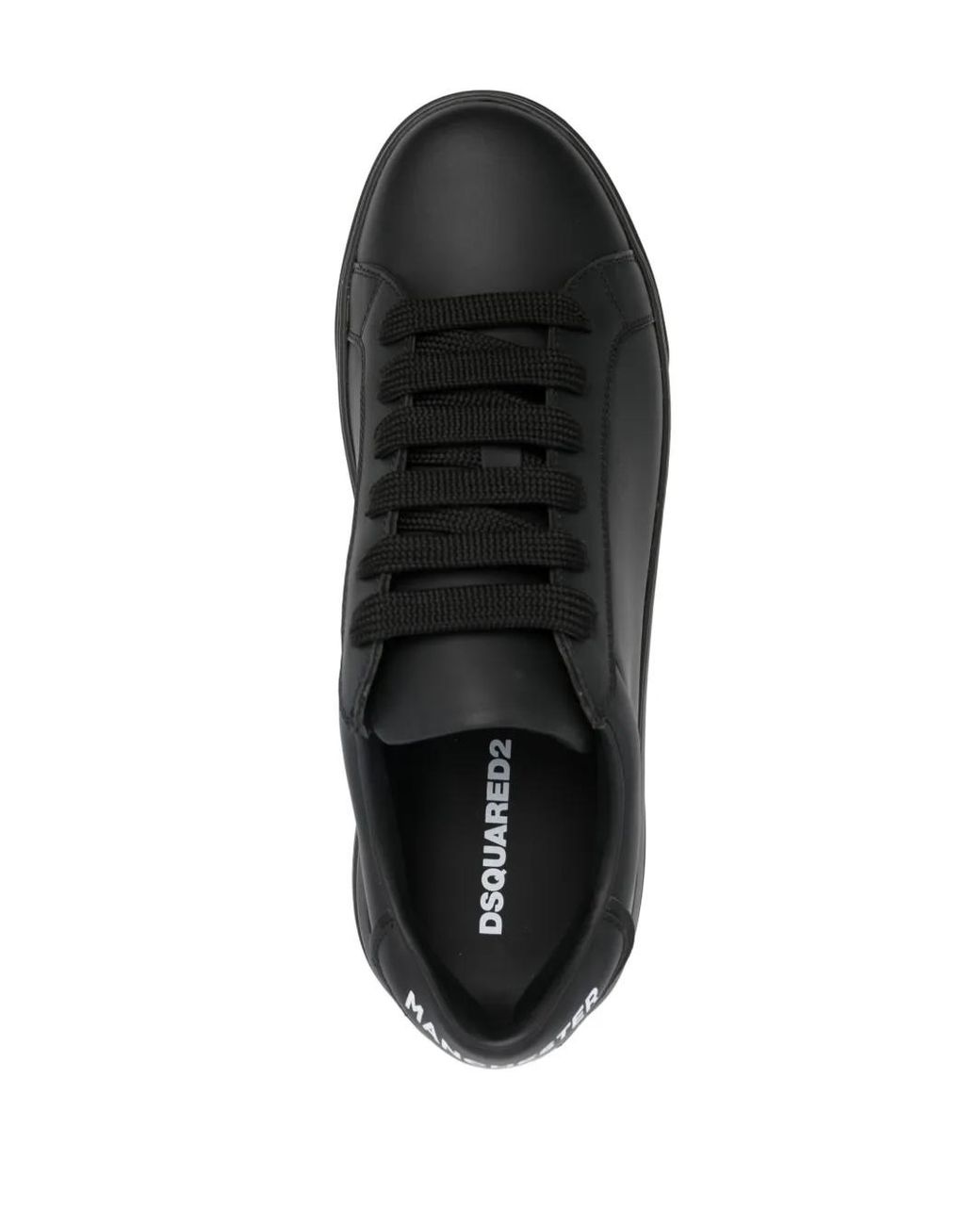 DSquared² Black X Manchester City Low-Top Sneakers for men