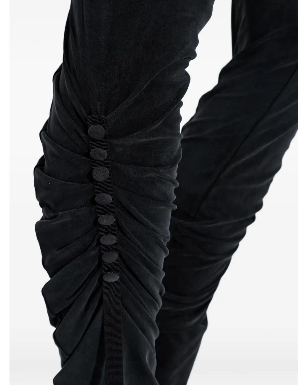 KNWLS Black Legging Leia À Fronces