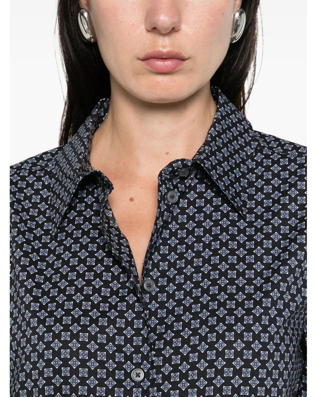 Top Estampado De Manga Larga Marc O' Polo de color Blue