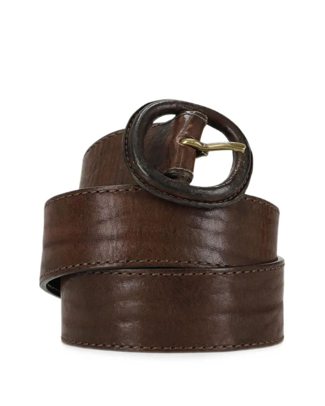 Fortela Brown Pueblo Leather Belt for men