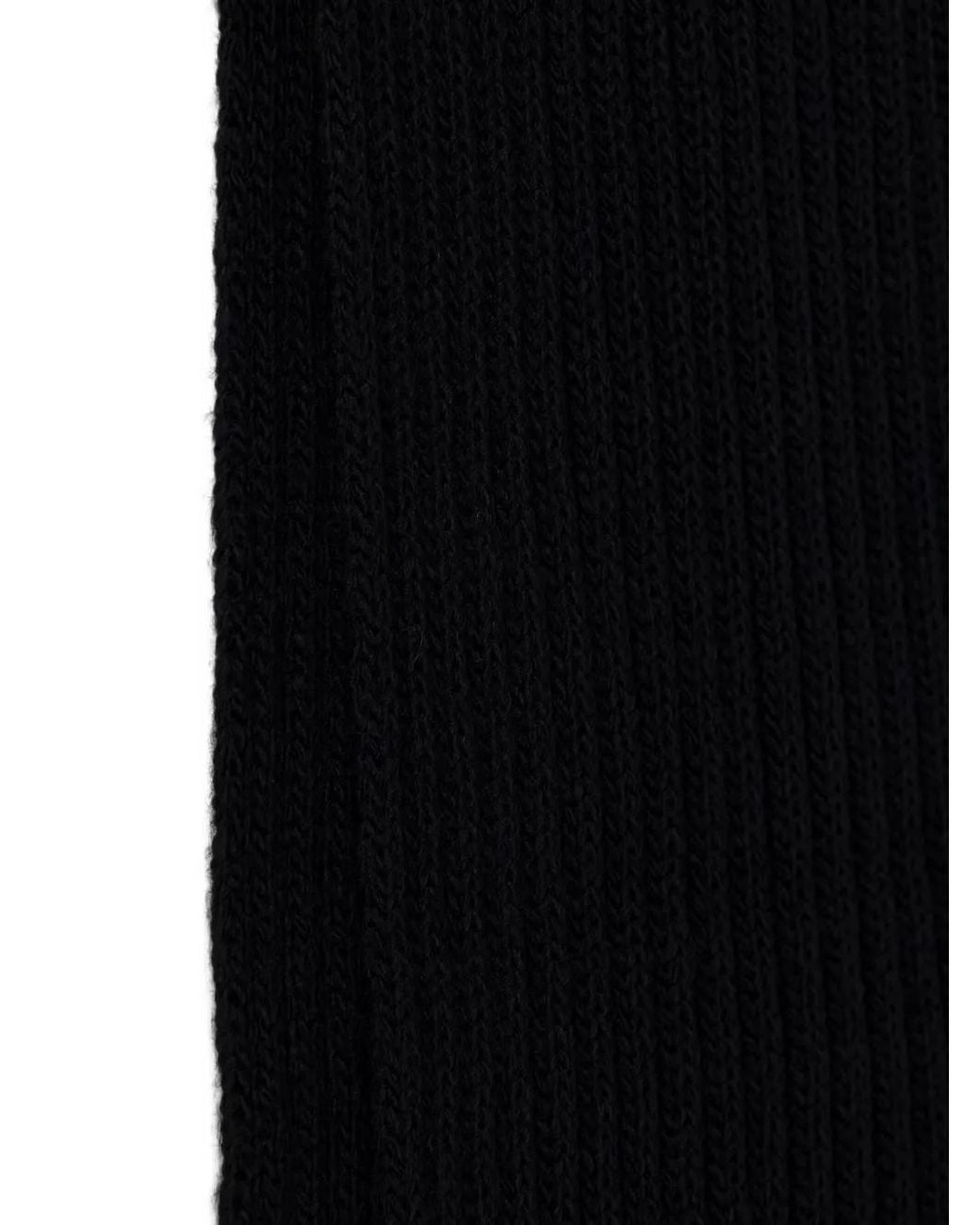 Karl Lagerfeld Black Logo-Plaque Beanie Hat And Scarf Set for men