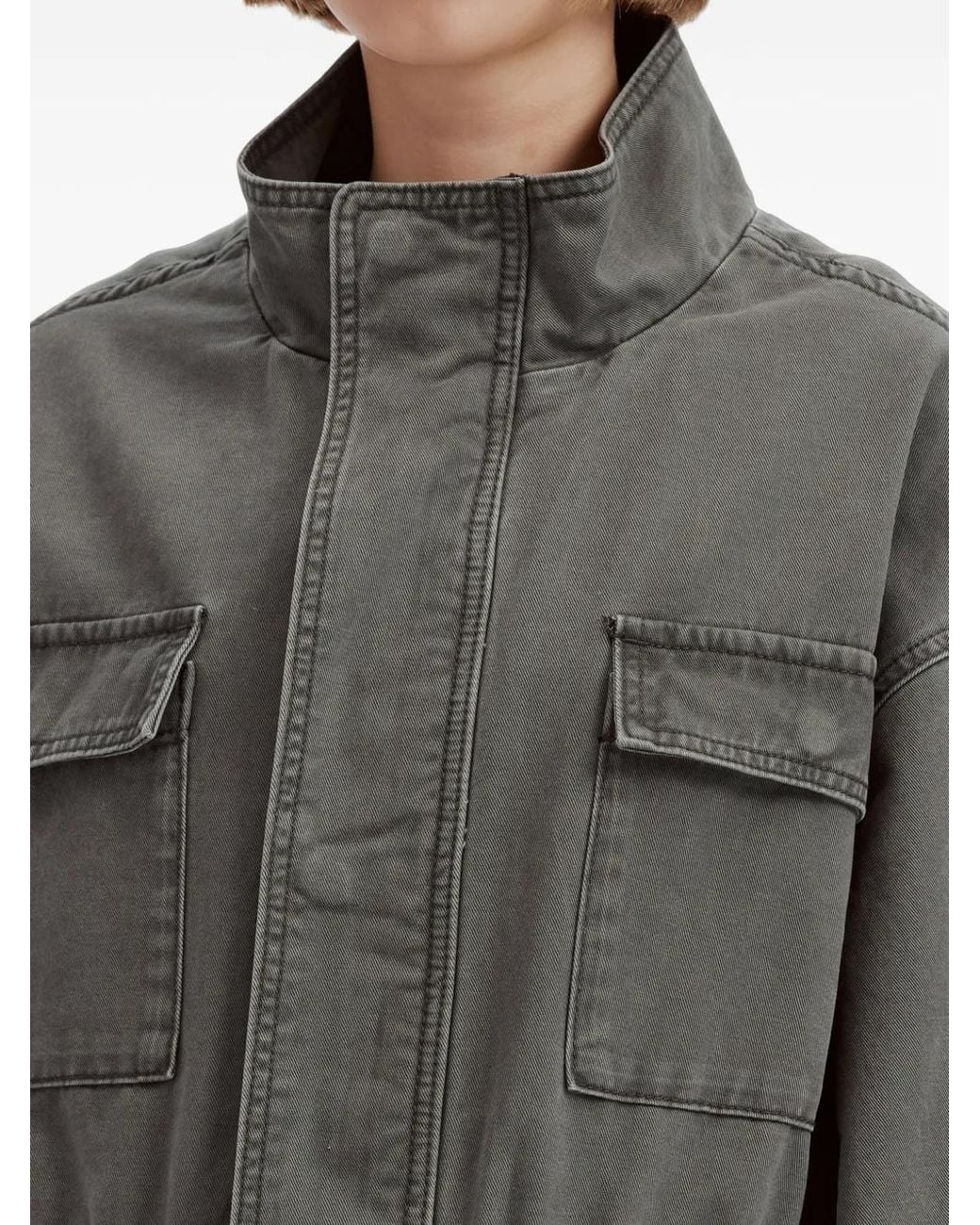 B+ AB Gray Veste Utilitaire À Lien De Resserrage