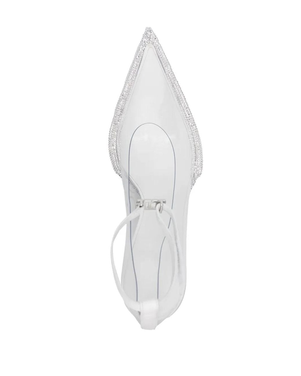 Gcds White Transpallic Rider 130Mm Pumps