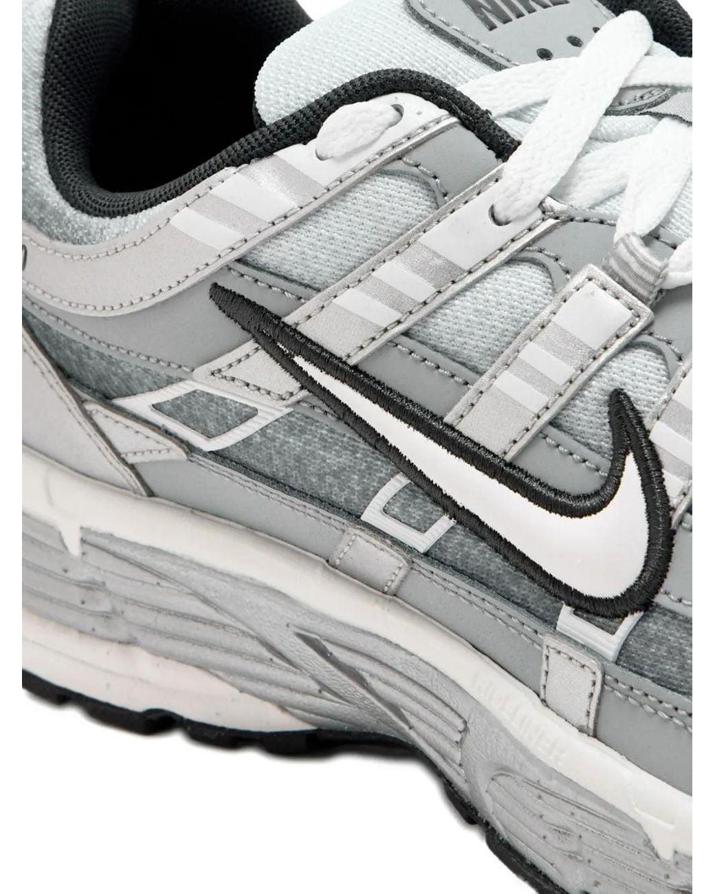 Nike White P-6000 Fade Sneakers for men