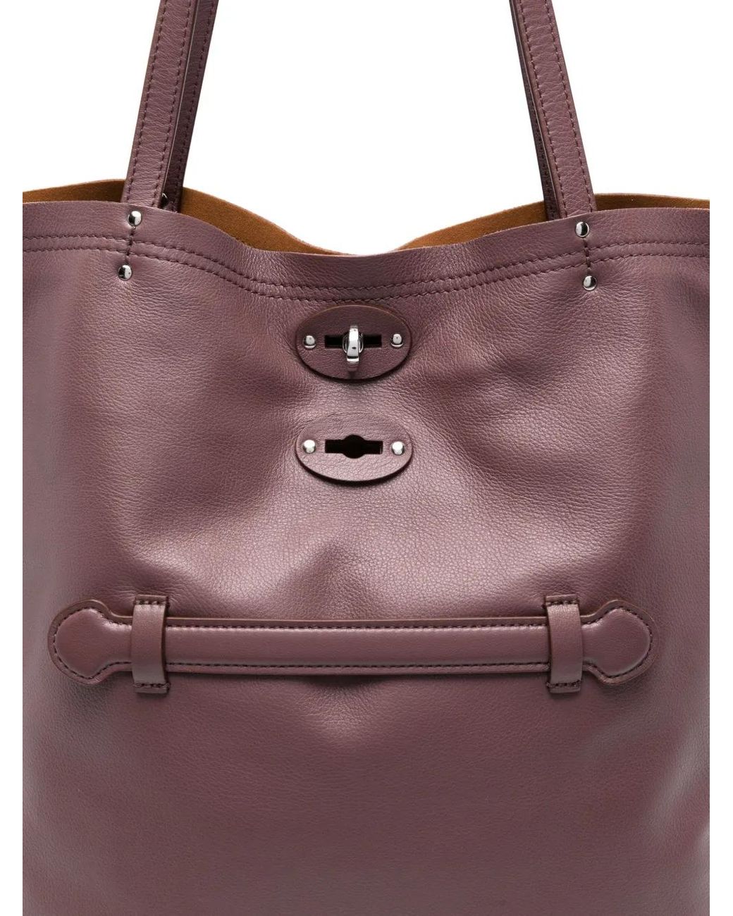 Zanellato Purple Shopping Bags