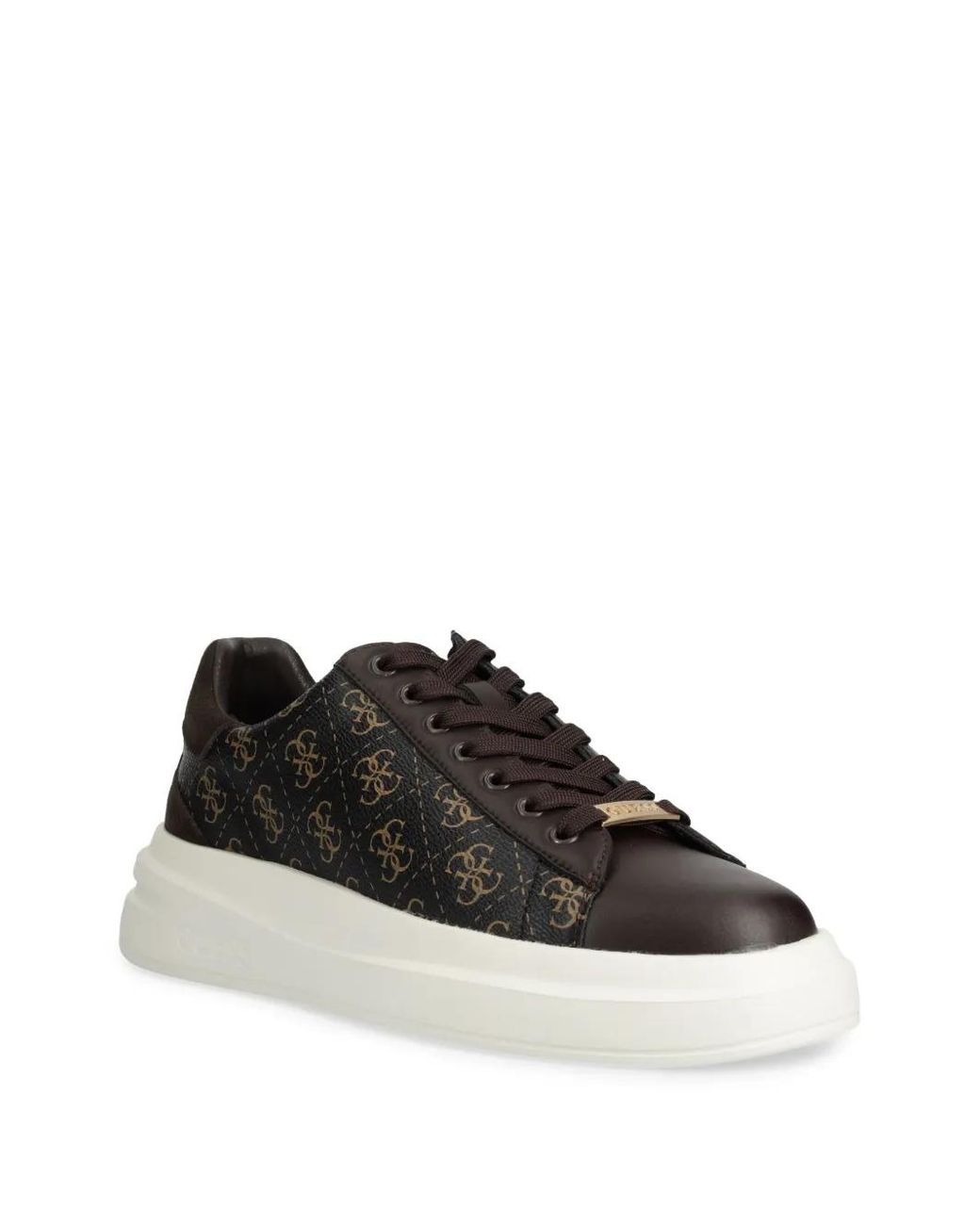 Guess Black Elba 4G Logo Sneakers for men