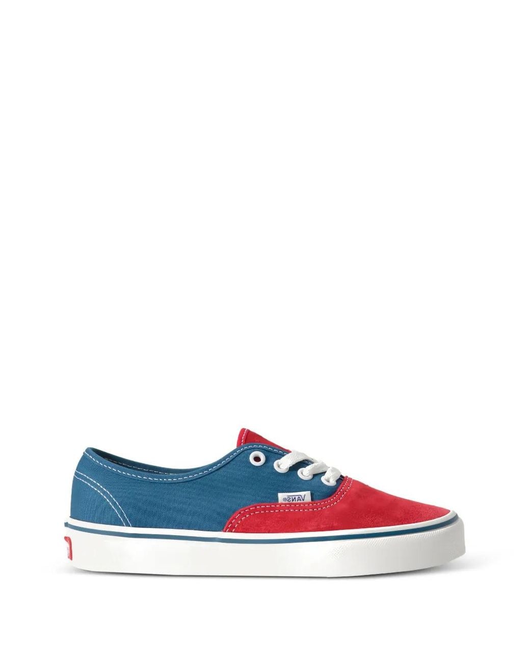 Vans White Authentic Panelled Sneakers for men