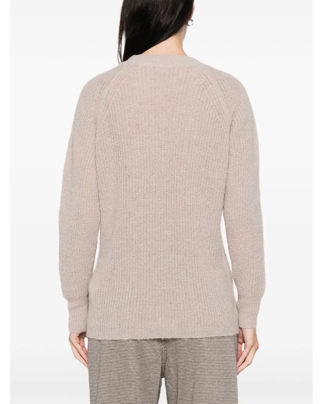 Marella Natural Doccia Long-Sleeve Sweater