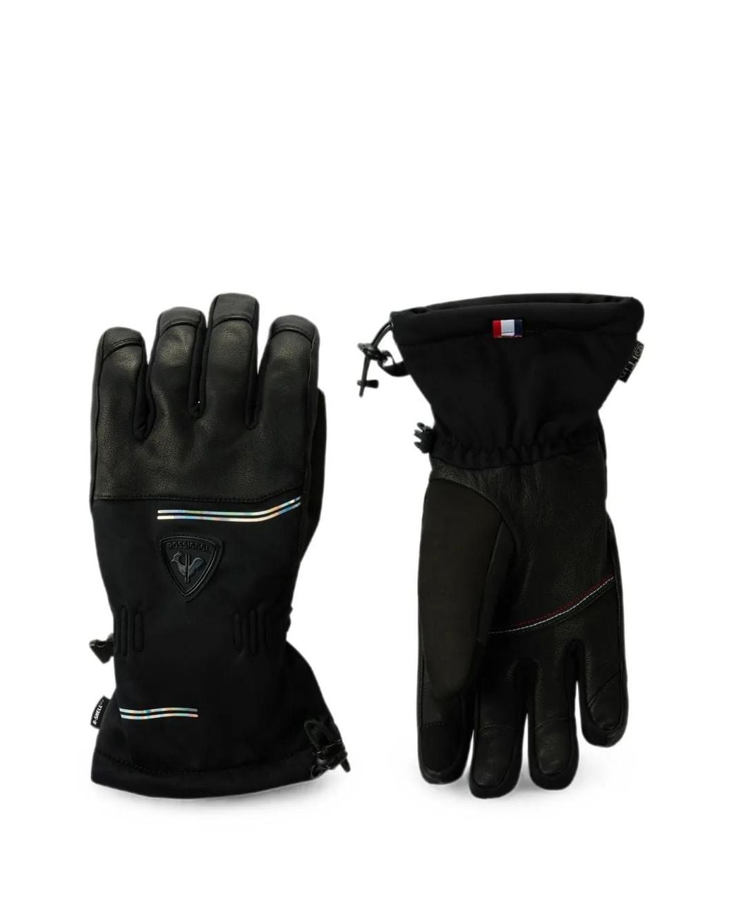 Rossignol Black Absolute Ski Gloves R-Shell Dry