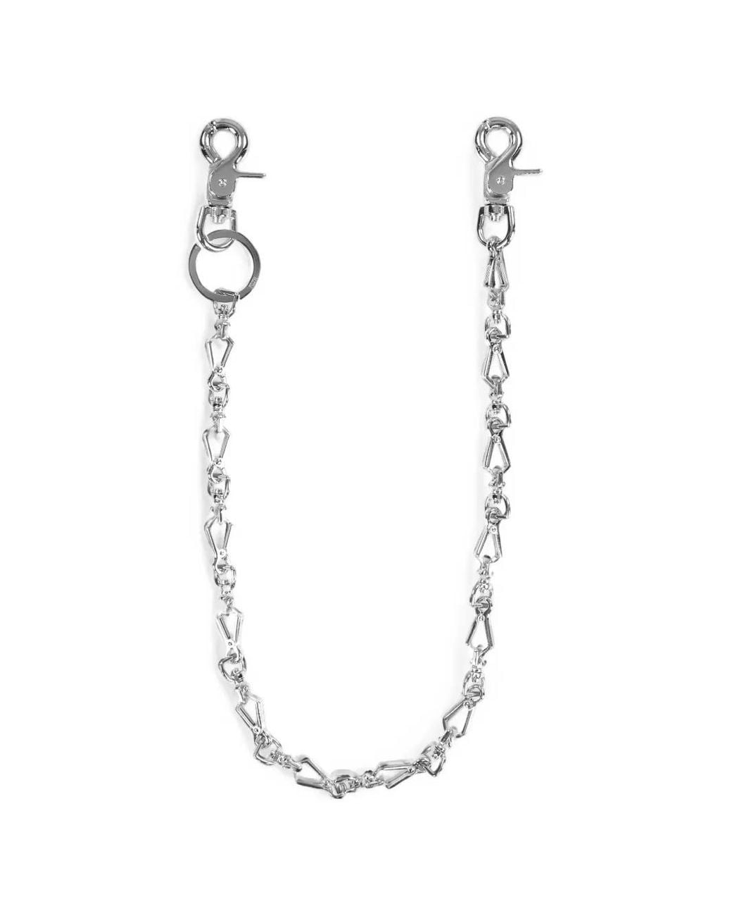 FILTH White Geometric-Link Chain