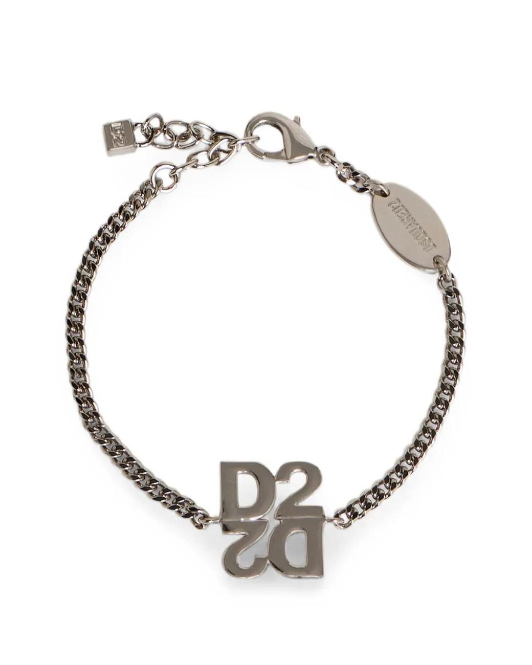 DSquared² D2 Upside-Down Armband in Metallic für Herren