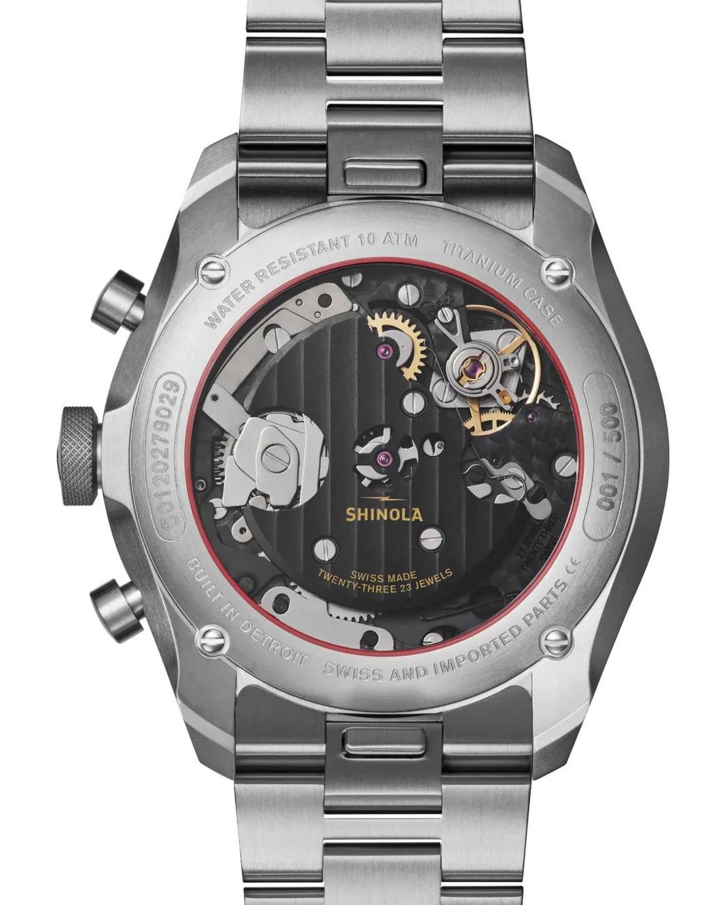 Shinola Blue The Mooncraft Monster Chrono 43Mm for men
