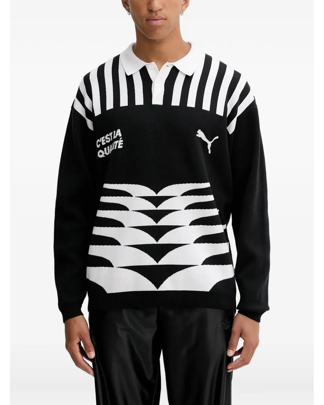PUMA Neverworn Vi Poloshirt in het Black voor heren