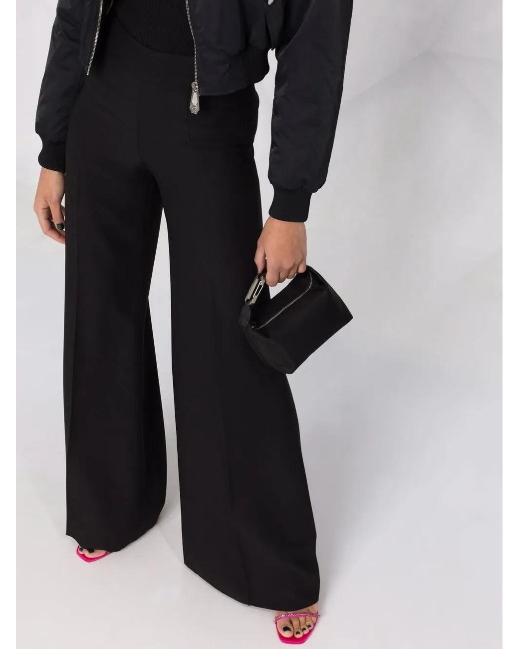 Philipp Plein Black Palace Fit Trousers