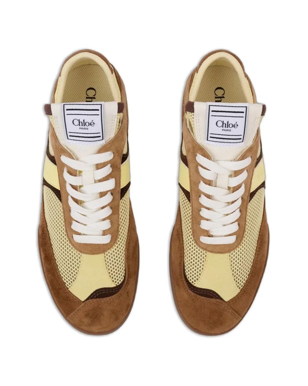 Chloé Brown Kick Sneakers