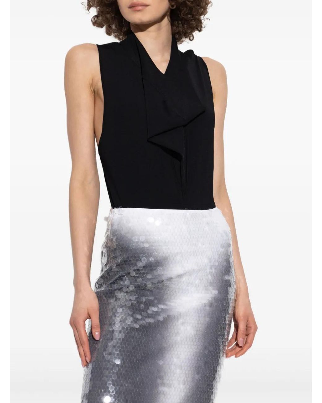 Sportmax Black Abano Top