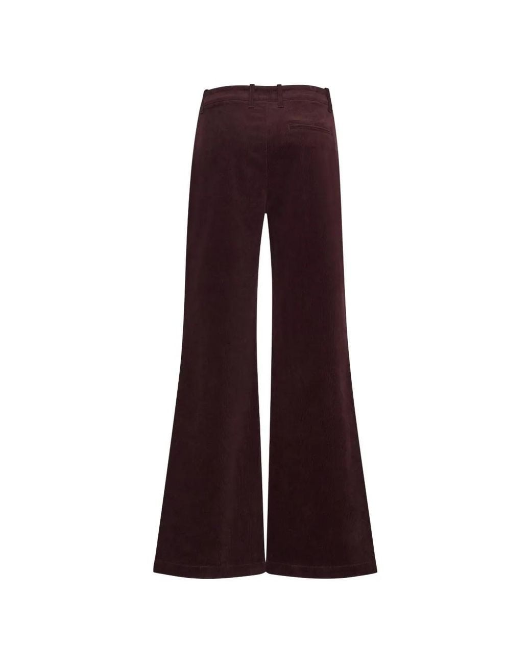 Cara Cara Purple Annie Flared Corduroy Trousers