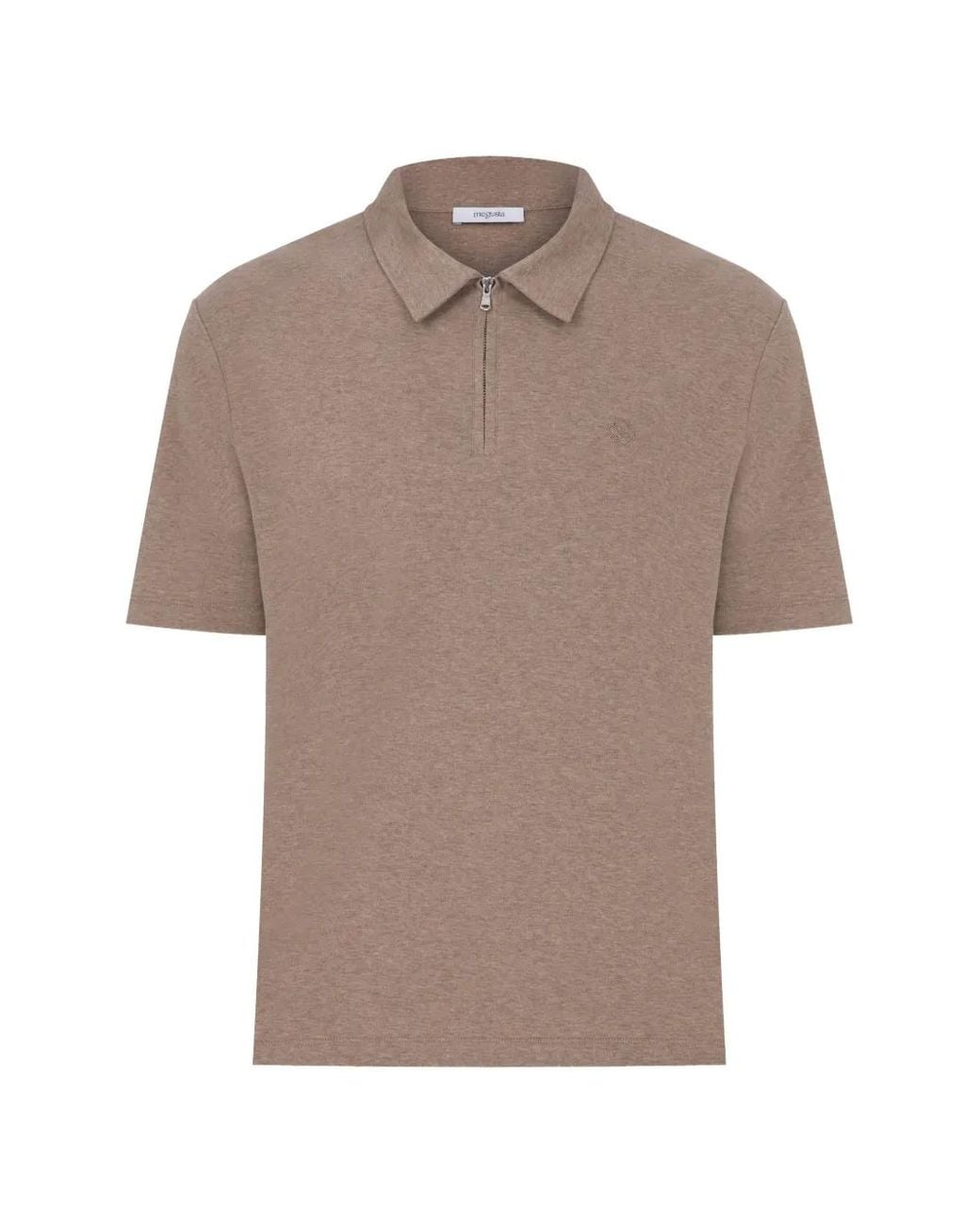 Polo di MEGUSTA in Gray da Uomo