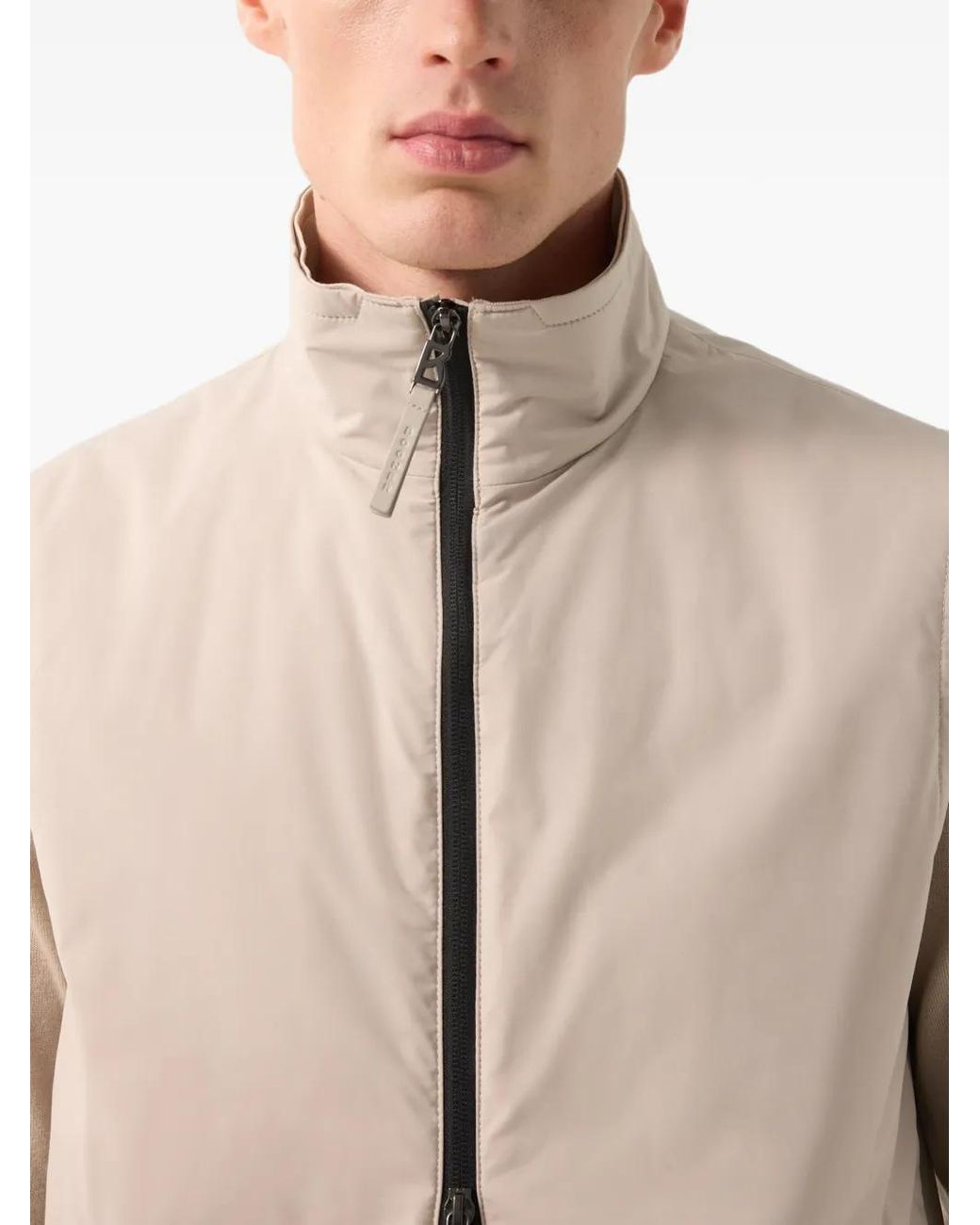 Bogner Natural Gilet Jonny À Col Montant for men