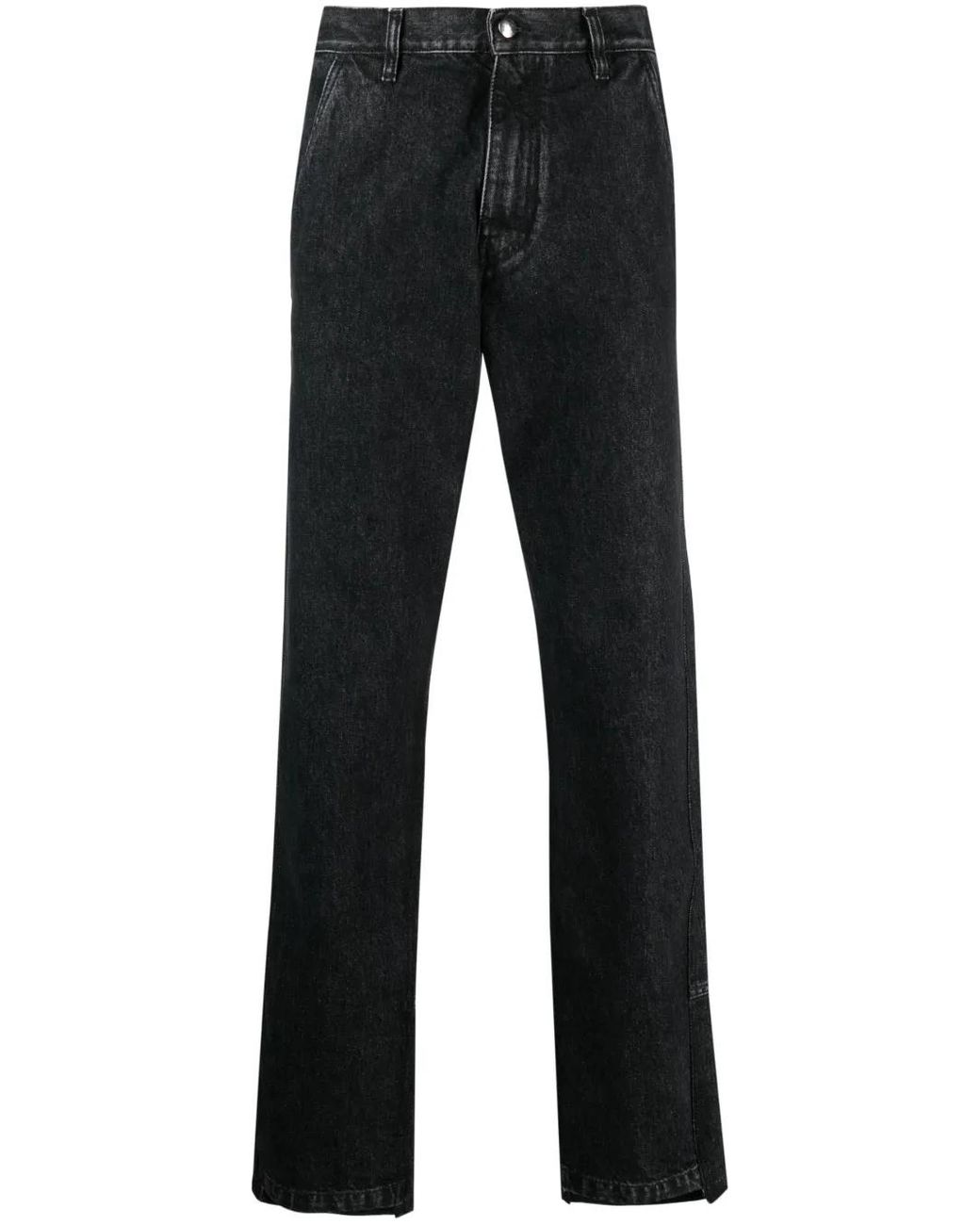 OAMC Black Straight-Leg Jeans for men