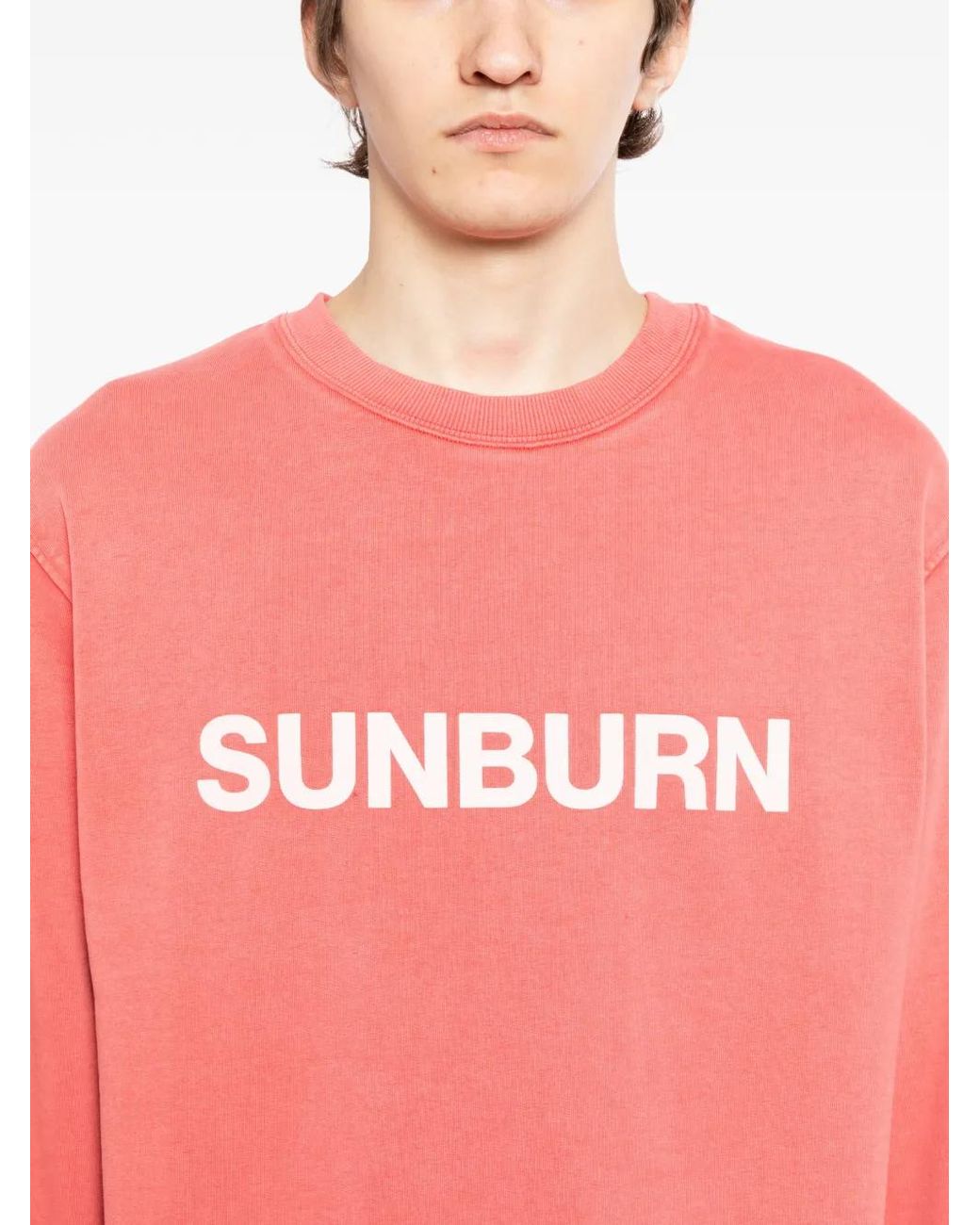A_COLD_WALL* Pink Logo-Print Sweater for men
