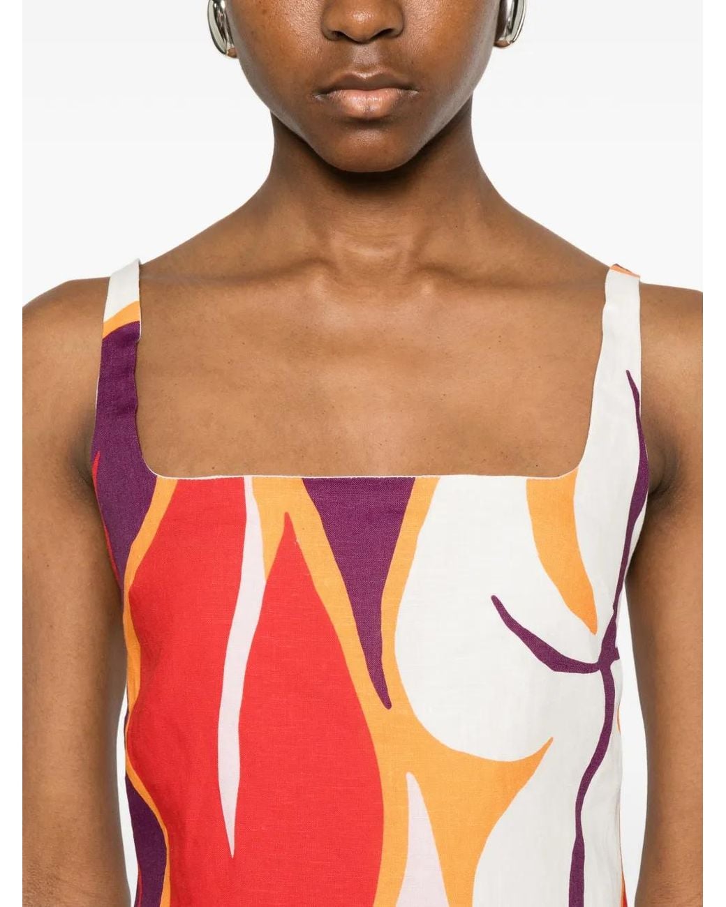 Cala De La Cruz Red Siela Dress