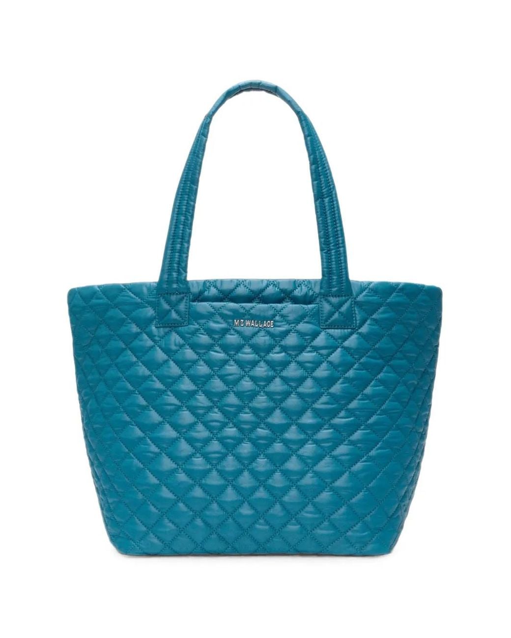 MZ Wallace Blue Medium Metro Deluxe Tote Bag