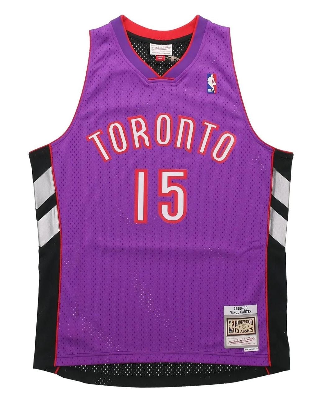 Mitchell & Ness Purple X Nba Swingman "Toronto Raptors Vince Carter" Tank Top for men