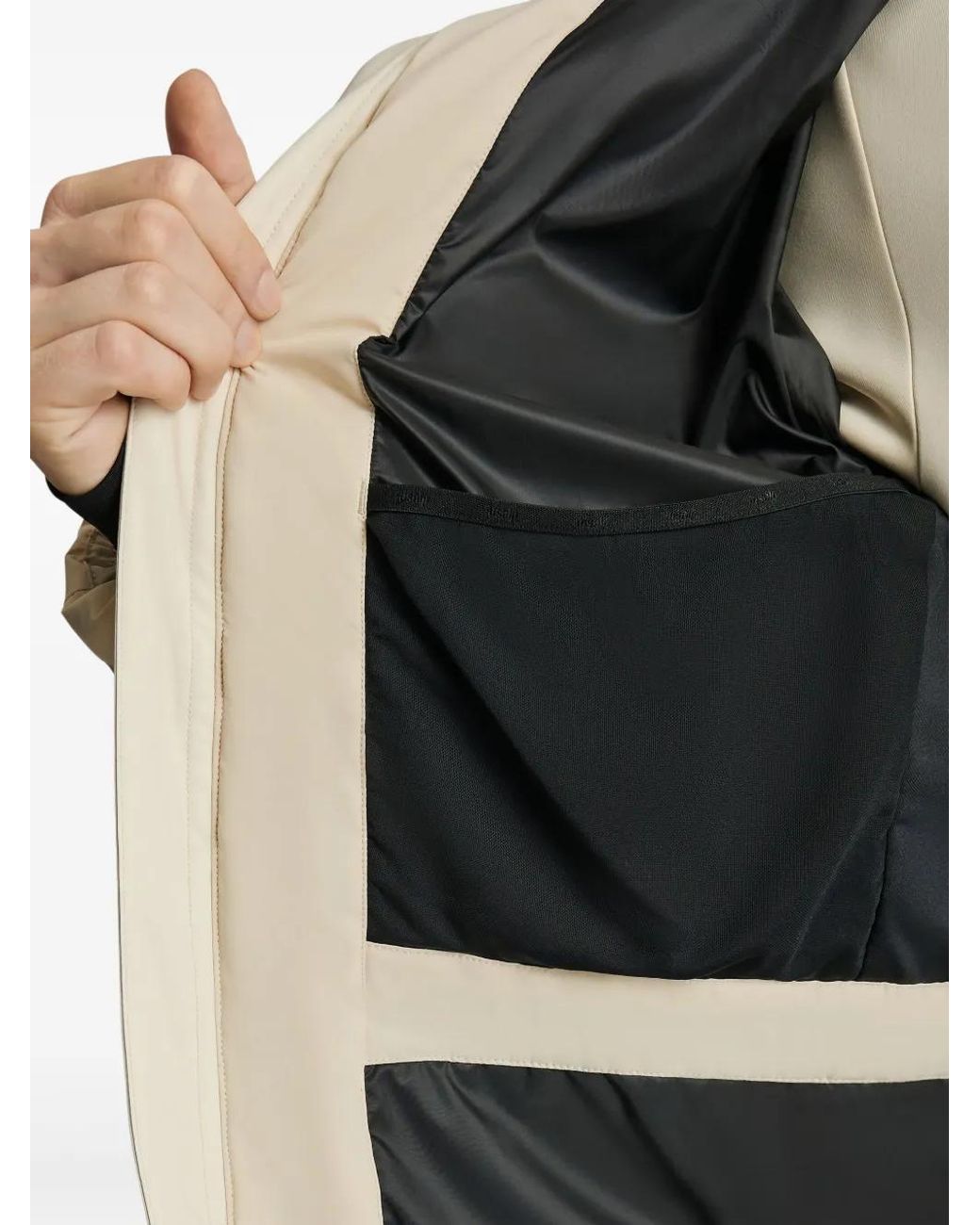 Giacca Da Sci Carlo Con Inserti A Coste di Fusalp in Natural da Uomo