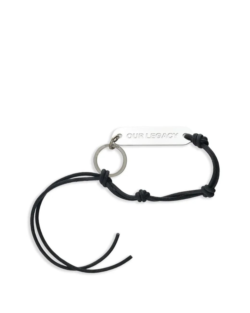 Our Legacy Black Ladon Keyring