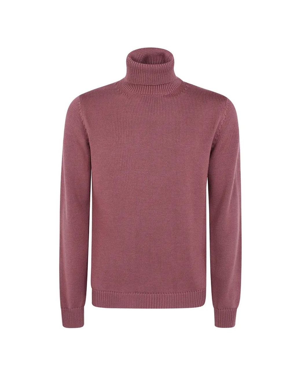 Nuur Purple Pull En Laine À Col Roulé for men