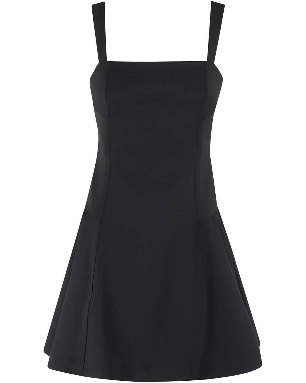 Jonathan Simkhai Black Sadie Mini Dress