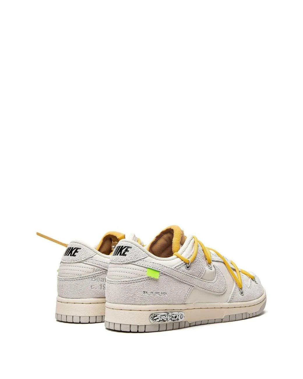 NIKE X OFF-WHITE White Dunk Low "Lot