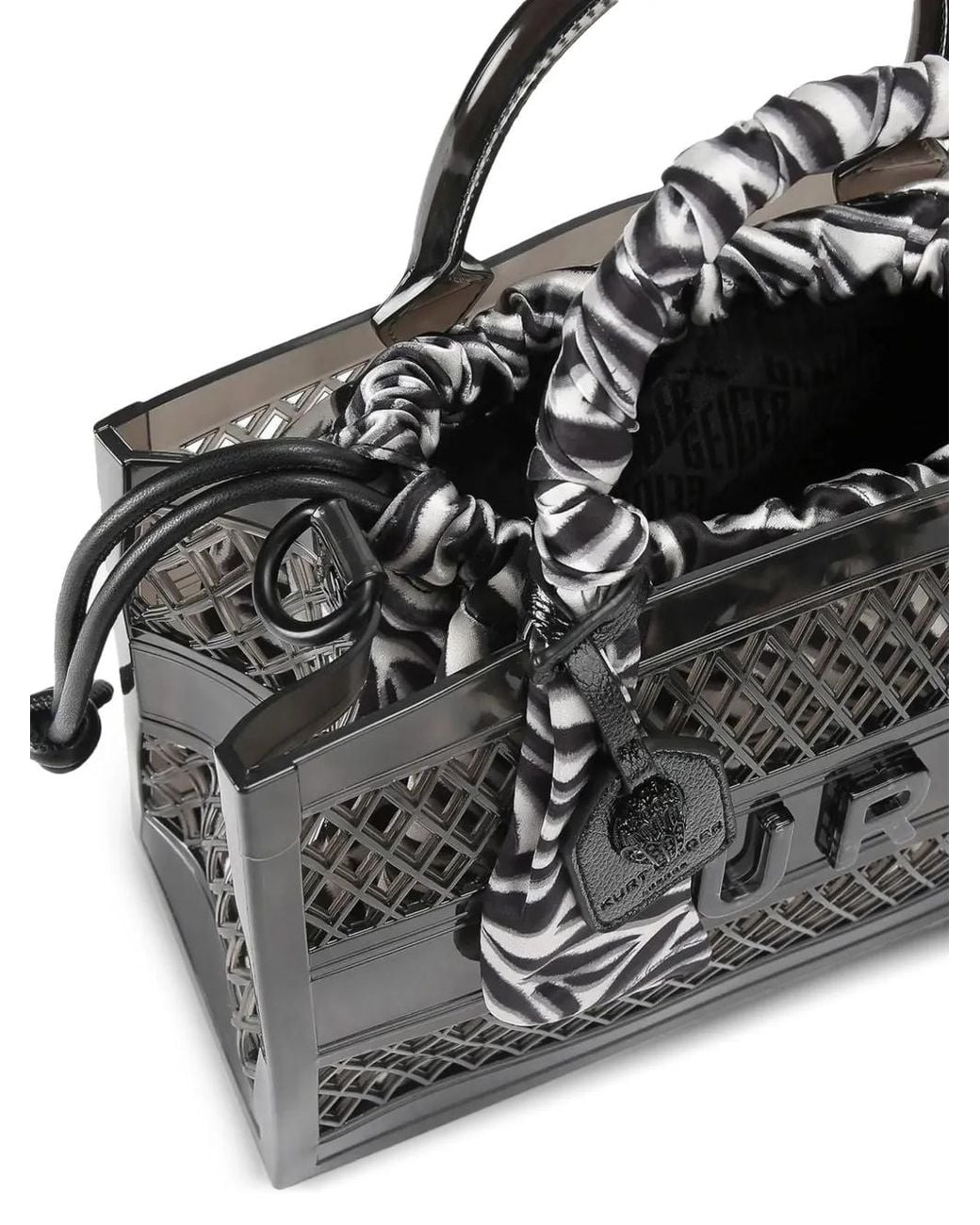 Kurt Geiger Black Small Jelly Tote Bag